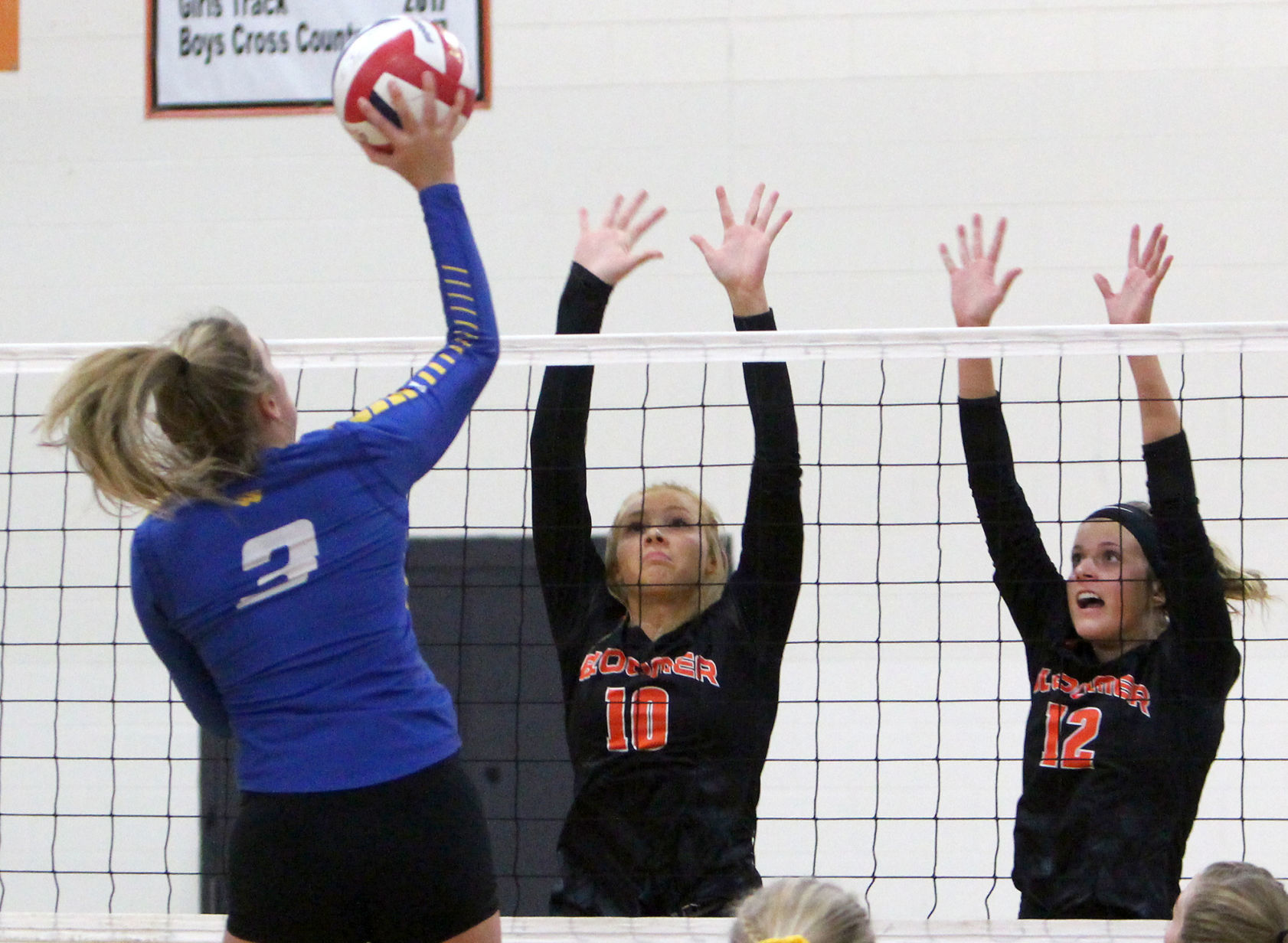 Rice Lake at Bloomer volleyball 10-24-19